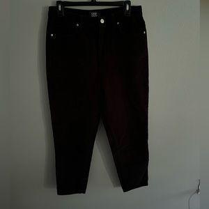 BDG black mom corduroy pants